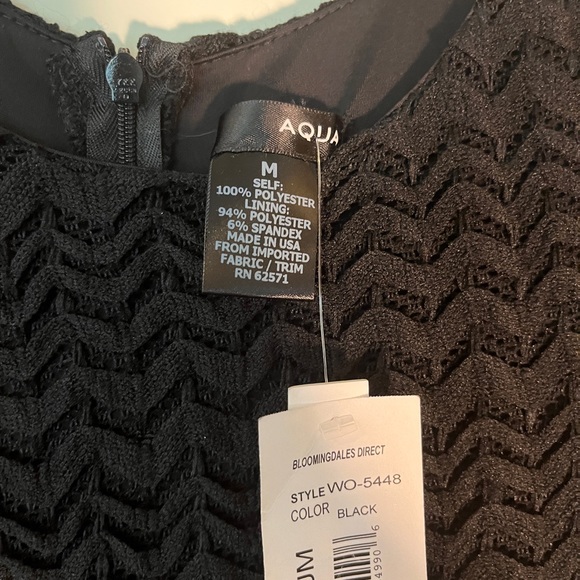 AQUA MIDI Dress - Picture 3 of 8